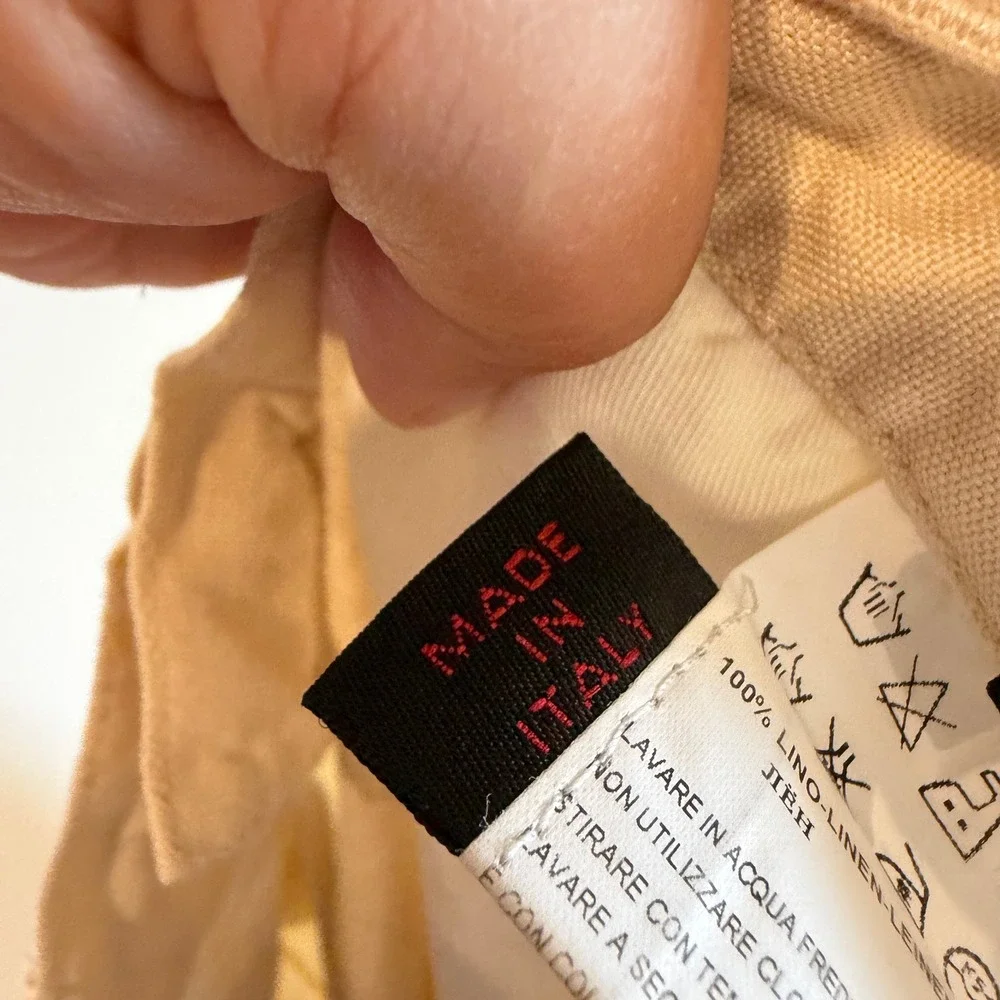 C.P. Company linen trousers
